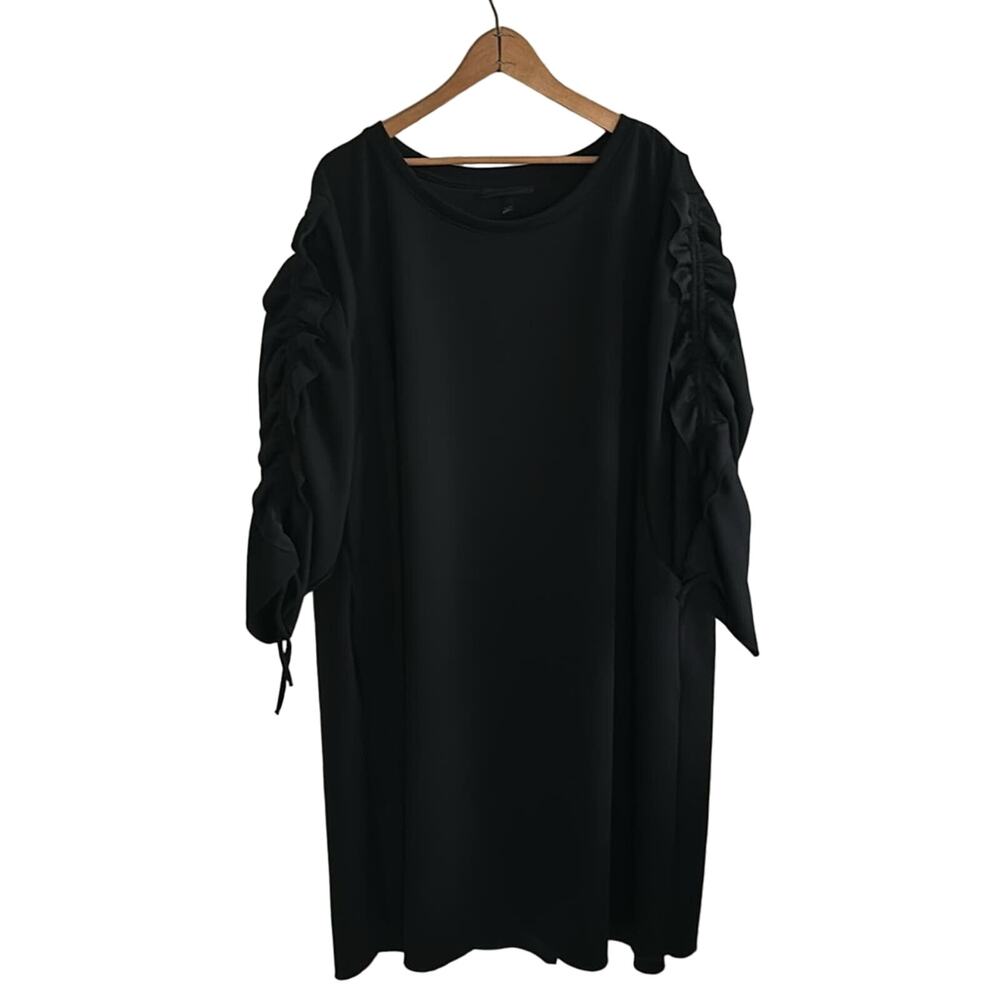Lane Bryant Ruched Sleeve Dress